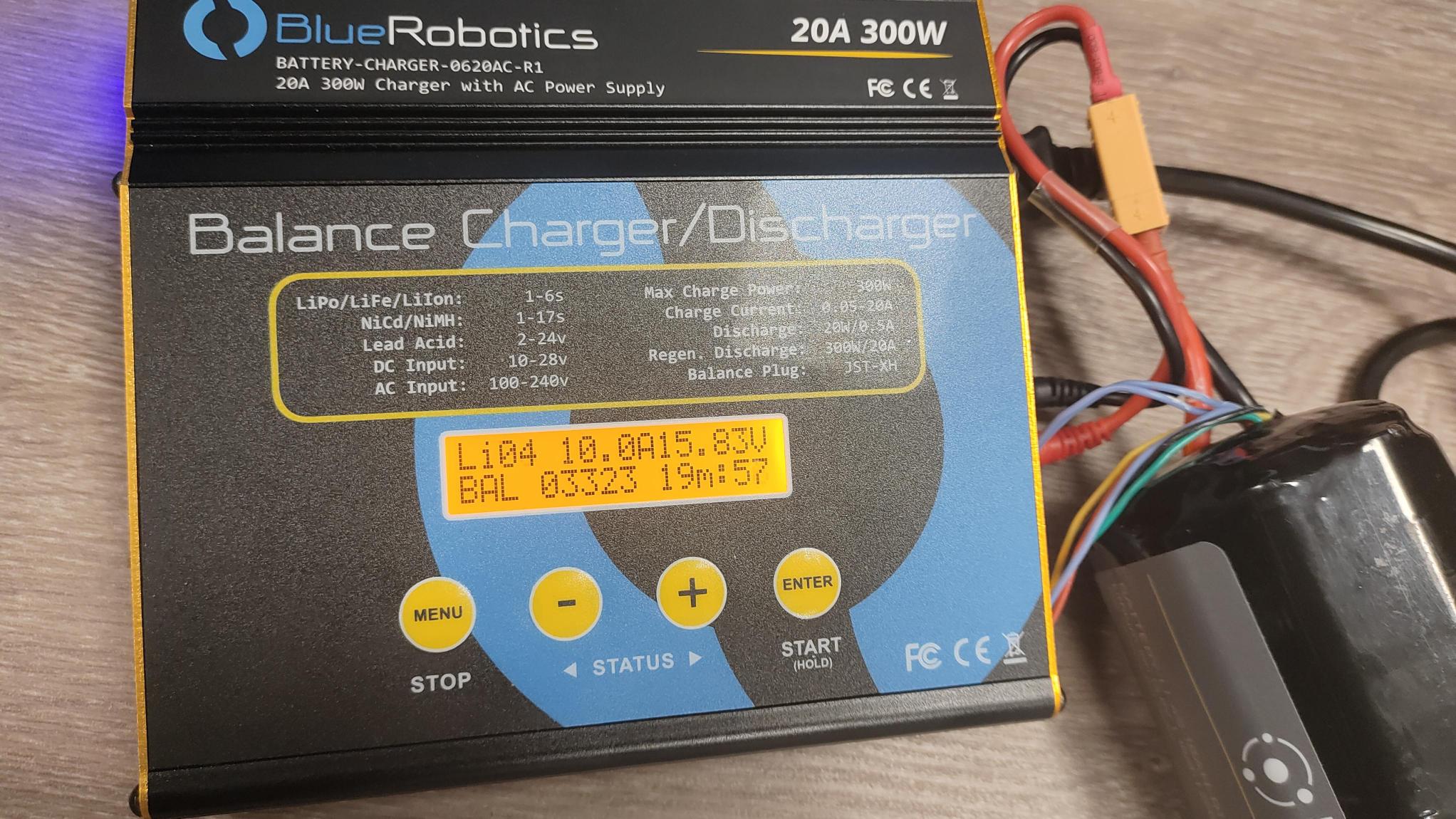 Battery setup